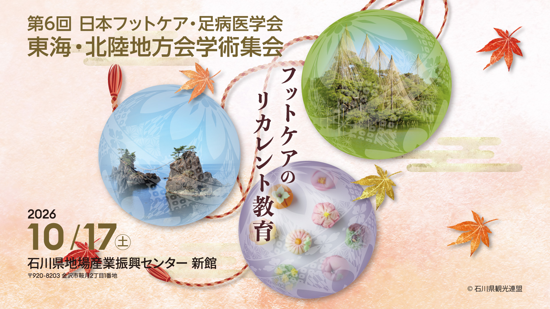 第6回 日本フットケア・足病医学会 東海・北陸地方会学術集会